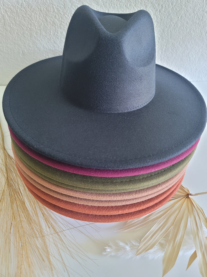 Basic Felt Fedoras