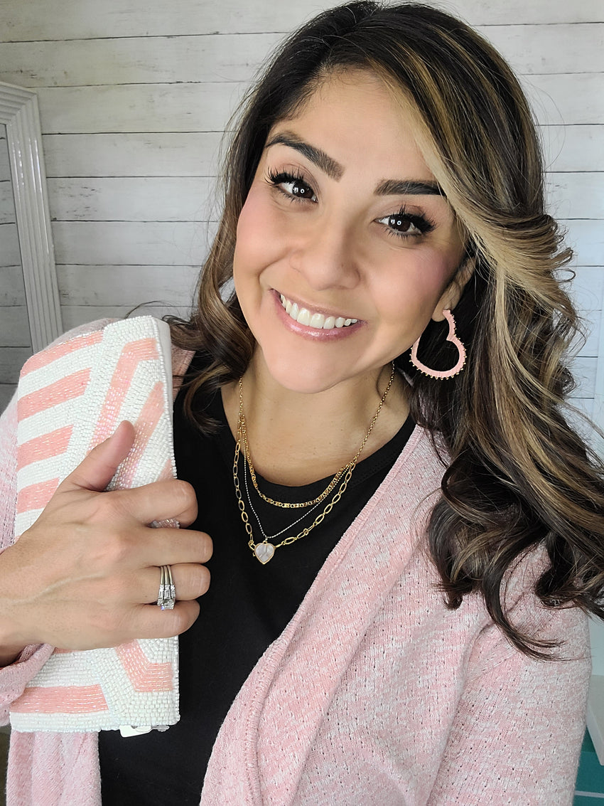 Blush Cardi