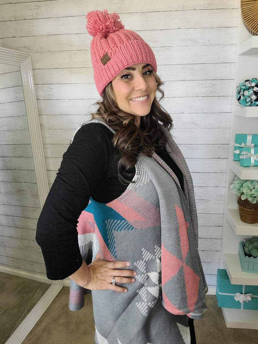 Anniversary Cable Knit Vest 2