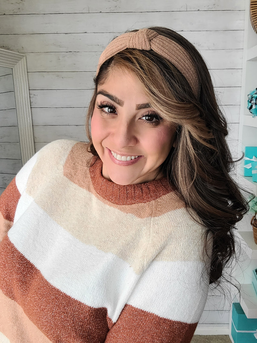 Sweater Knotted Headbands