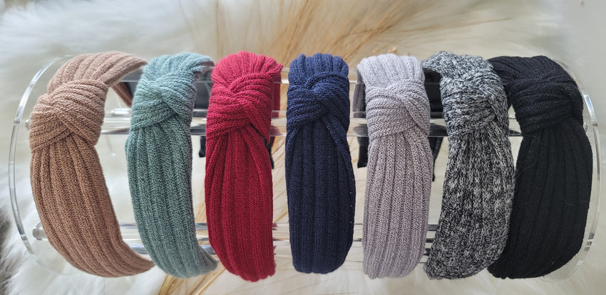 Sweater Knotted Headbands