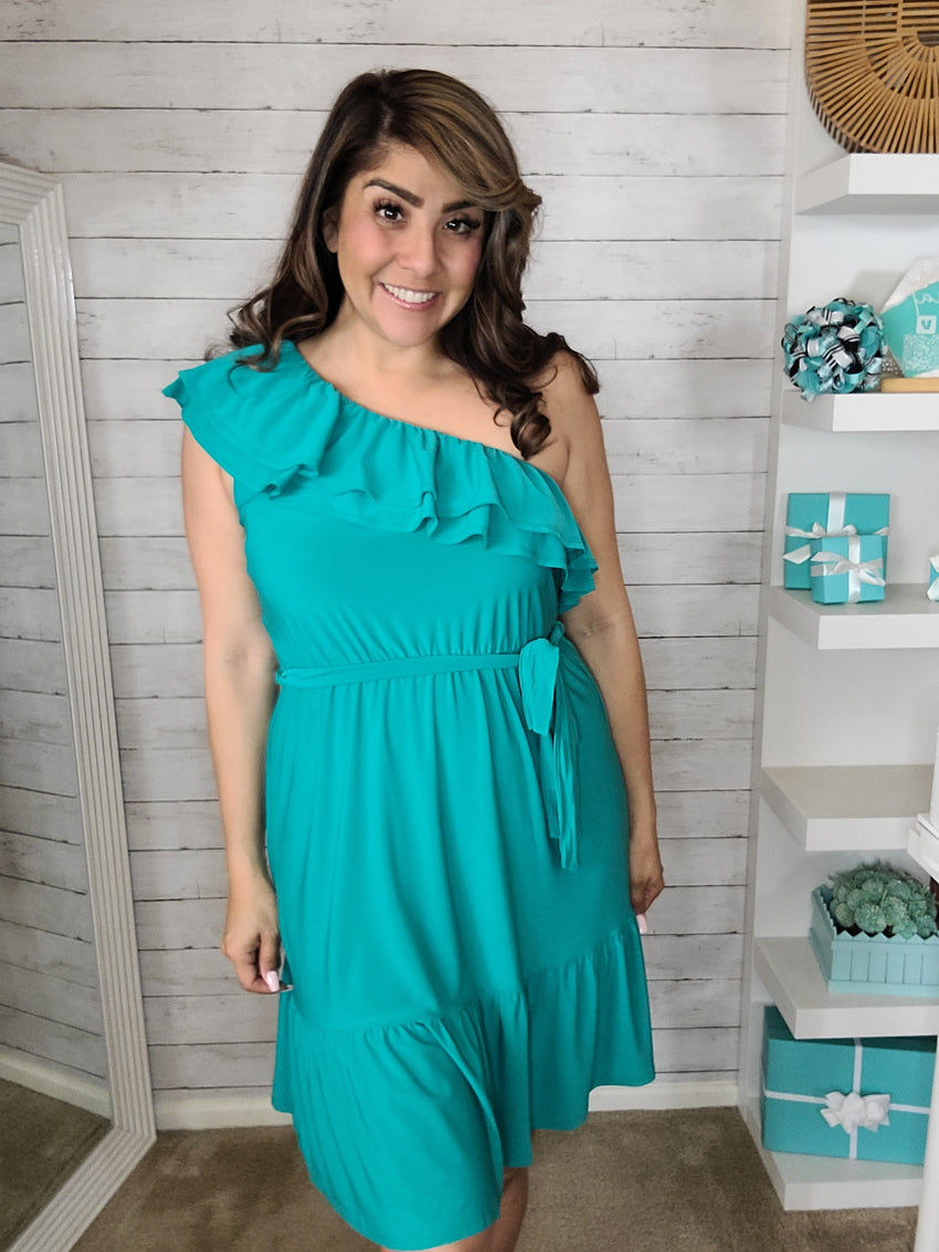 Jade One Shoulder