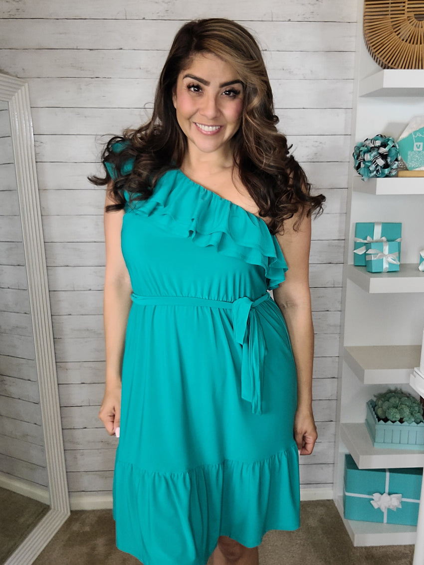 Jade One Shoulder