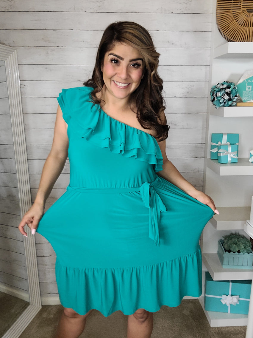 Jade One Shoulder