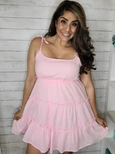 Peeps Swiss Dot Dress
