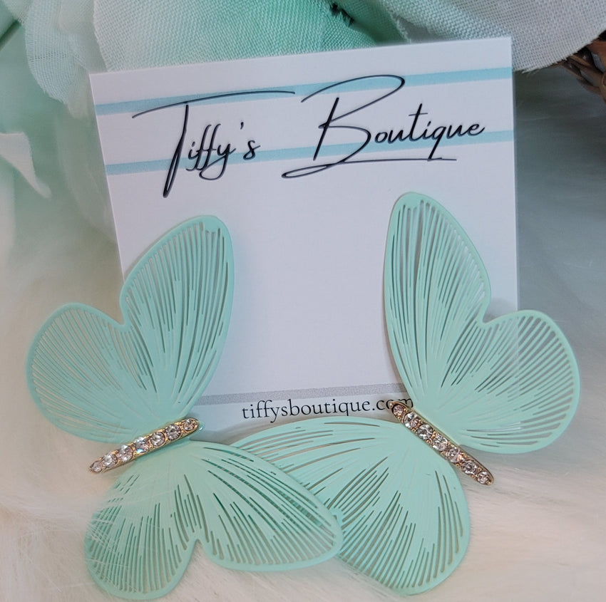 Full Butterfly Earrings