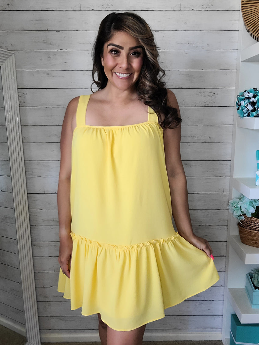 Sunny Yellow Dress