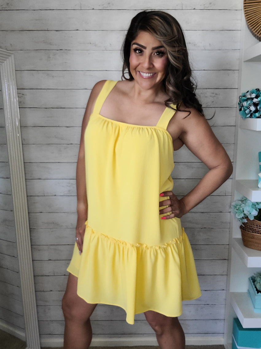 Sunny Yellow Dress