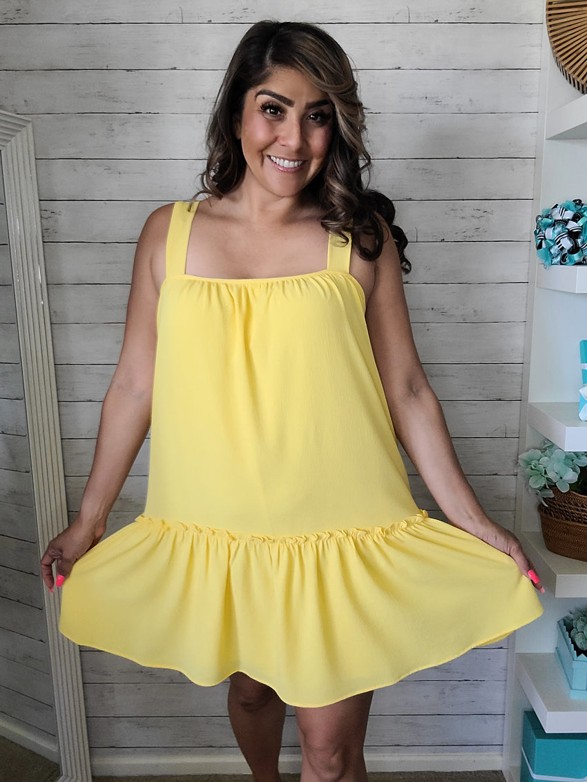Sunny Yellow Dress