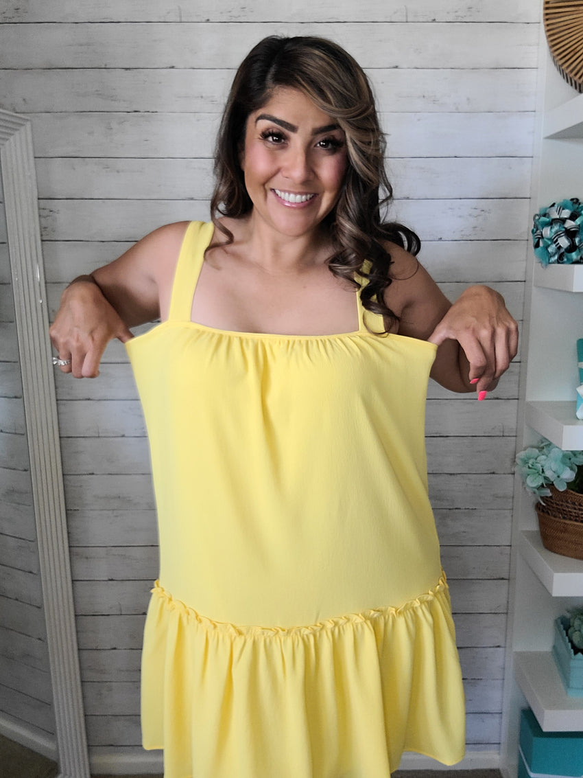 Sunny Yellow Dress